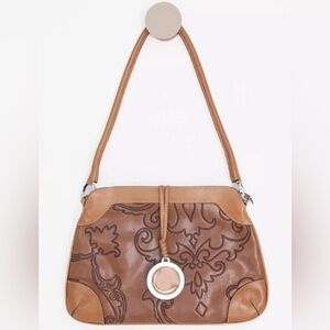 Achados Repassa Brazilian Medium Brown Shoulder Bag - NEW